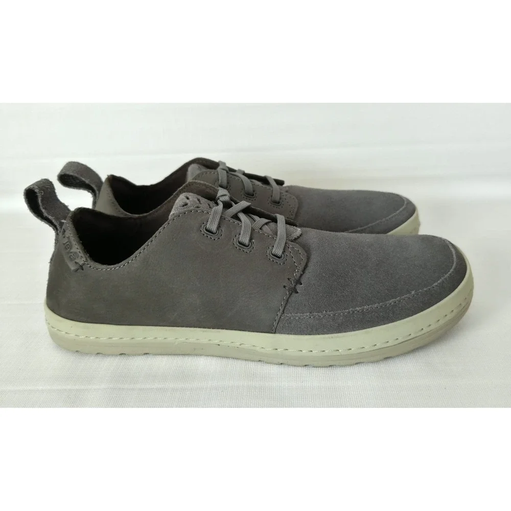 Teva Canyon Life Gray Suede Leather‎ Shoes Men's Size 8 Style 1111766